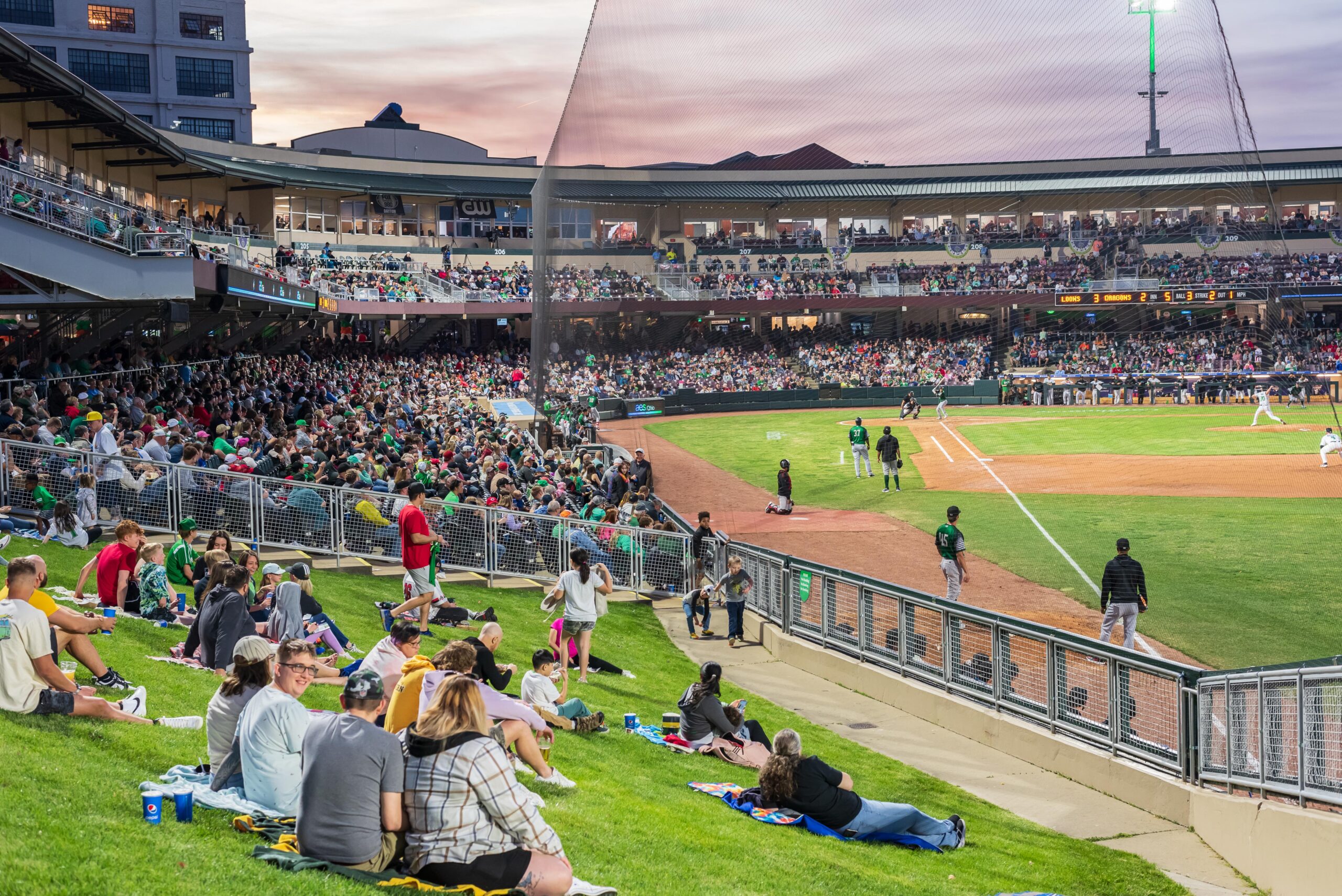 Enjoy a Dayton Dragon's Baseball Game